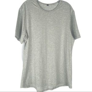 LULULEMON Men’s Gray Short Sleeve Crewneck Shirt